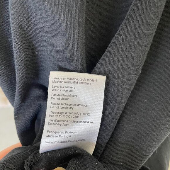 Maison Kitsuné fox-embroidered T-shirt For Men - Picture 6 of 7